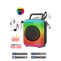 GTS-1867 RGB USB/TF/FM IŞIKLI BLUETOOTH SPEAKER 