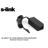 S-link SL-NBA57 12V 2.58A SURFACE PRO3 MICROSOFT Notebook Standart Adaptör