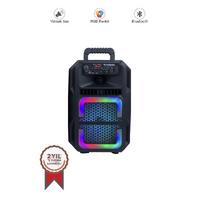 Torima D25 Siyah RGB Işıklı Mikrofonlu Kumandalı USB/TF/FM/MIC/BT Bluetooth Hoparlör