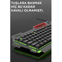 Torima TMK-06 Gaming Rgb Işıklı Kablolu Q Klavye ve Mouse Seti Siyah