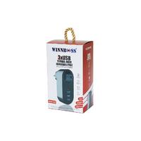 WİNNBOSS-3400 SİYAH TERMAL AKIM KORUMALI ( 1XPRİZ ) ( 3XUSB ) DUVAR TİPİ PRİZ ( 10A & 2500W )*136